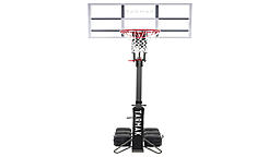 Kids slashadult basketball hoop b900 24m to 305m sets up and stores in 2 minutes