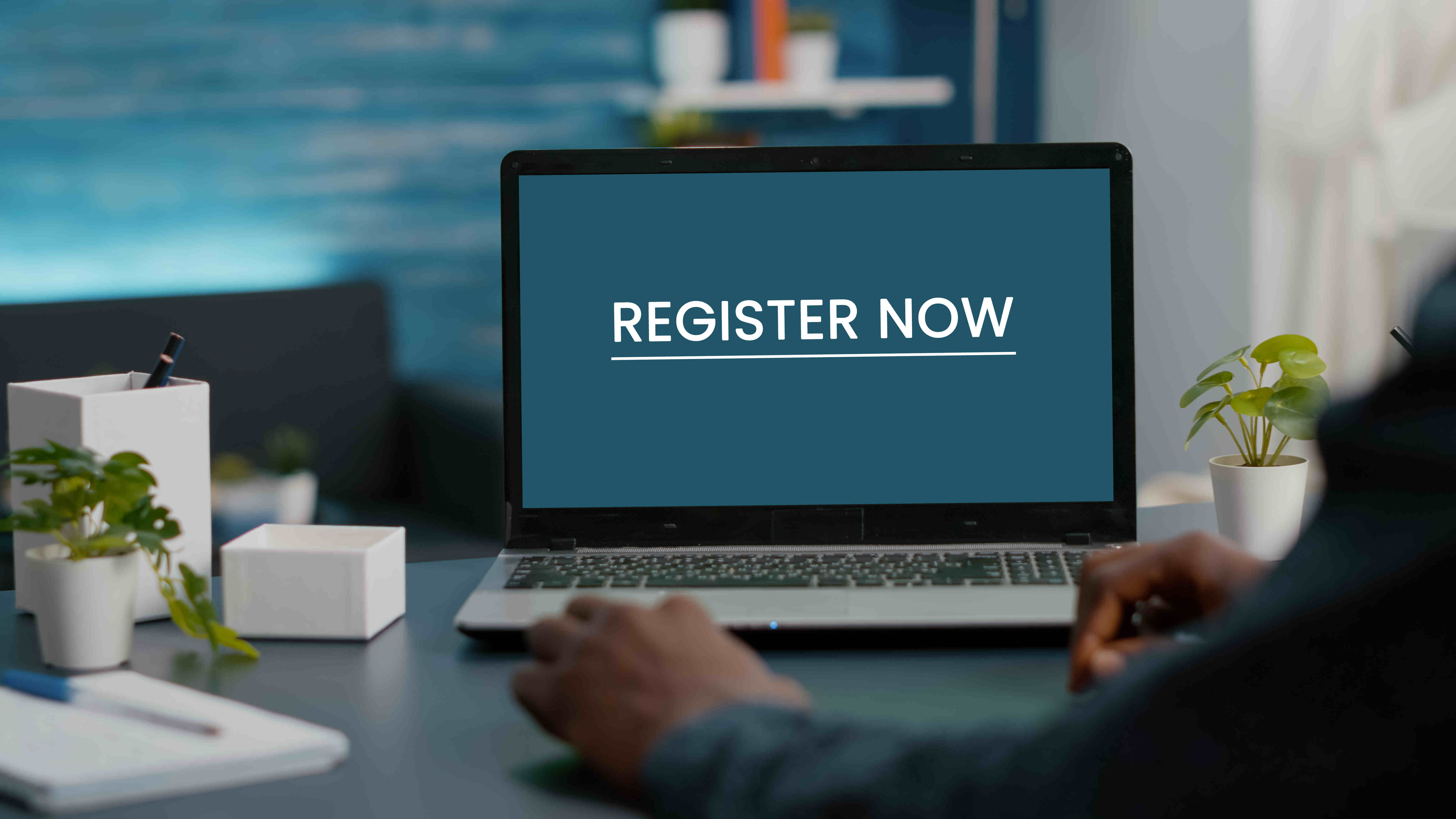 Register your business header