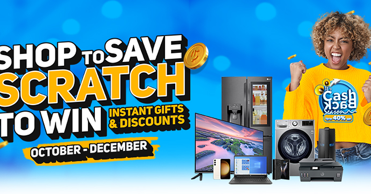 Take Advantage of Compu Ghana's CASHBACK Shop to Save, Scratch to Win Promo 