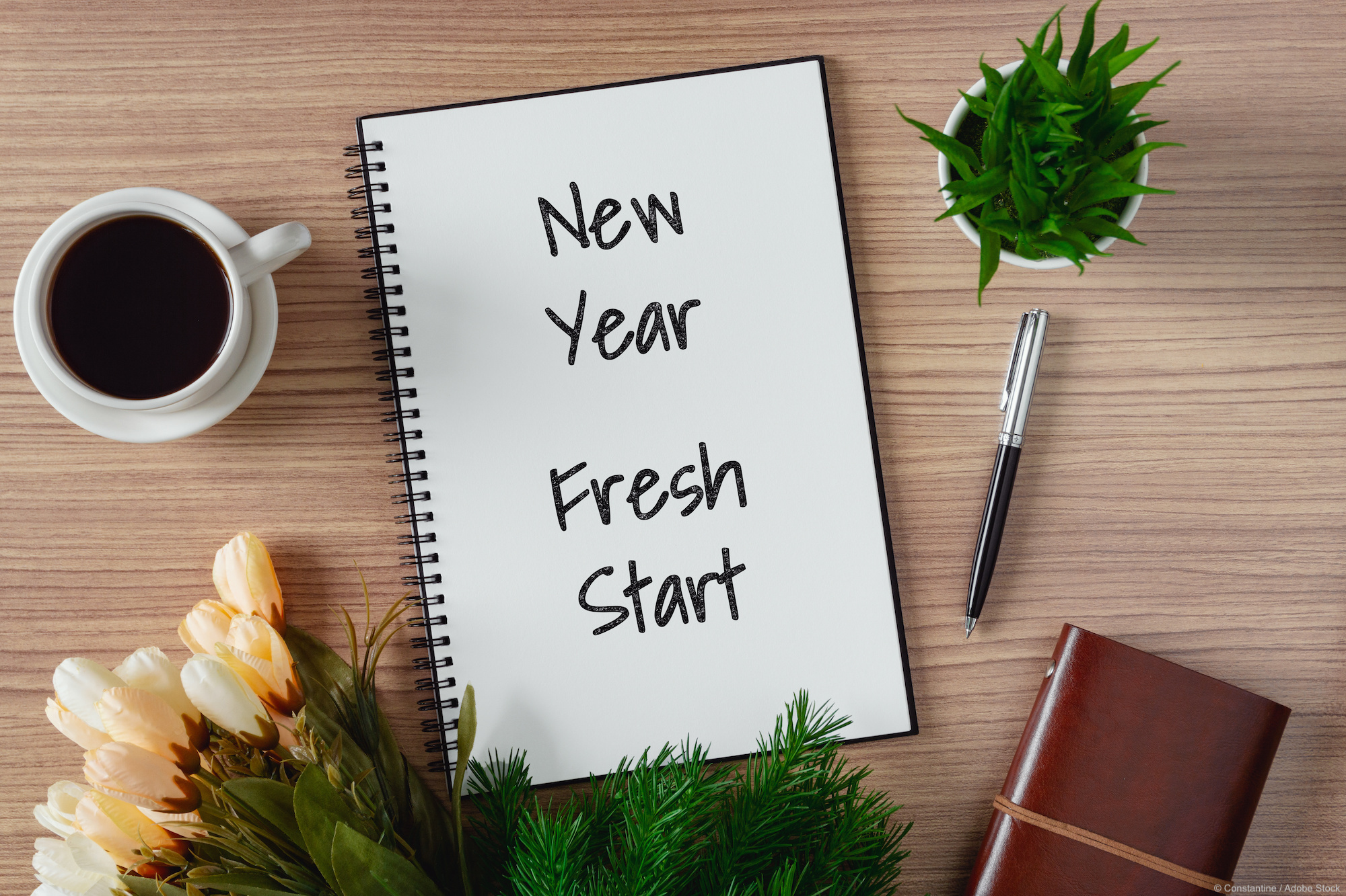 New year fresh start header