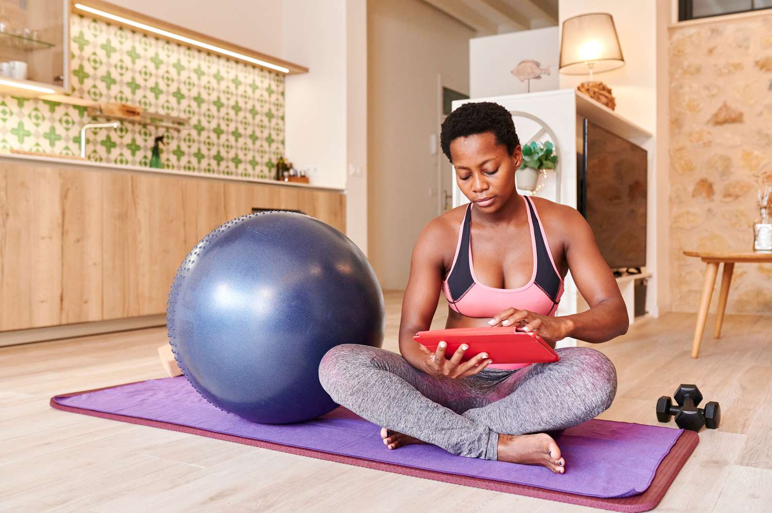 Balanced fitness plan header