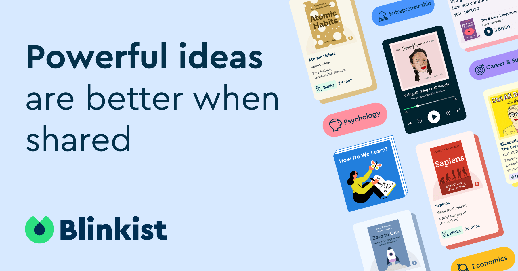 Blinkist: Book Summaries Daily 